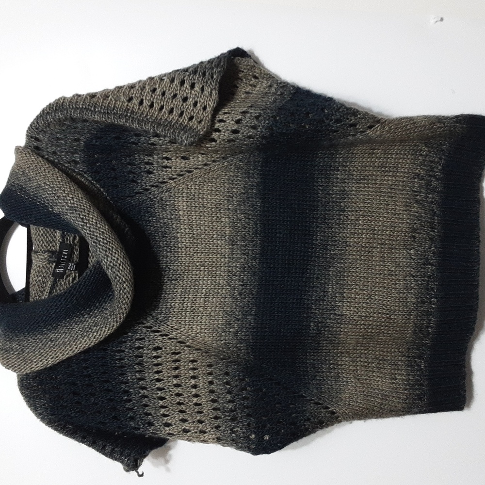 SISTERS Boho Wool Blend Crop Sweater